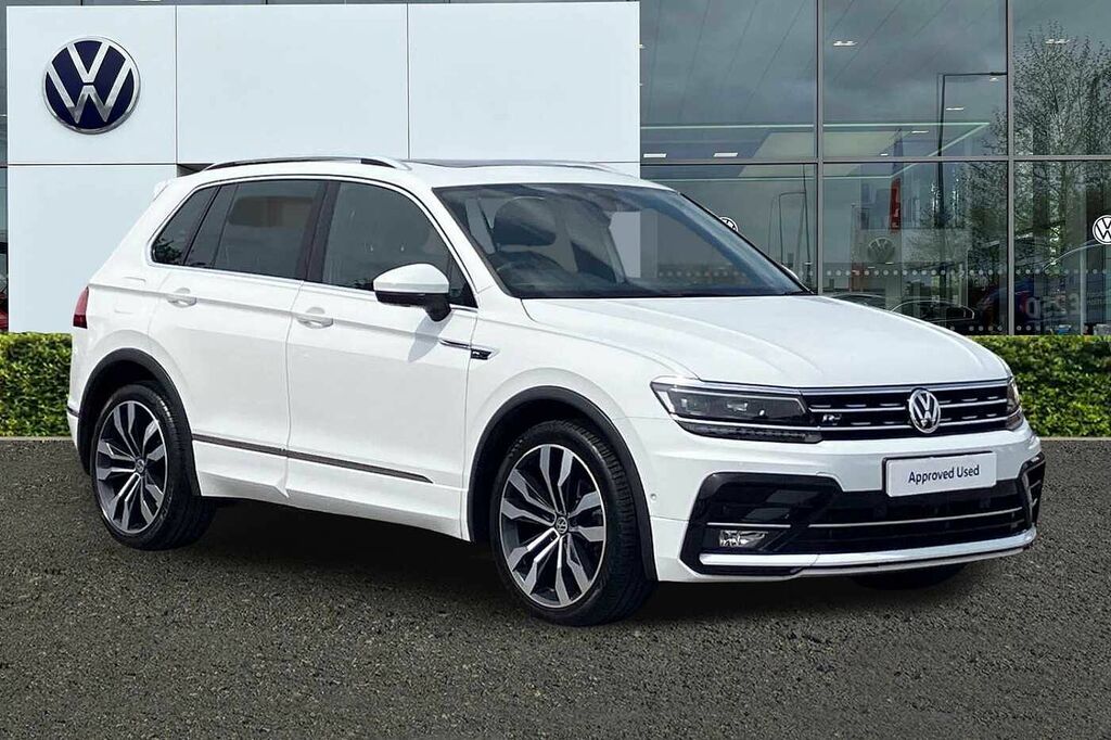 Volkswagen Tiguan 2.0 Tdi 150 R-line Tech 4Motion White