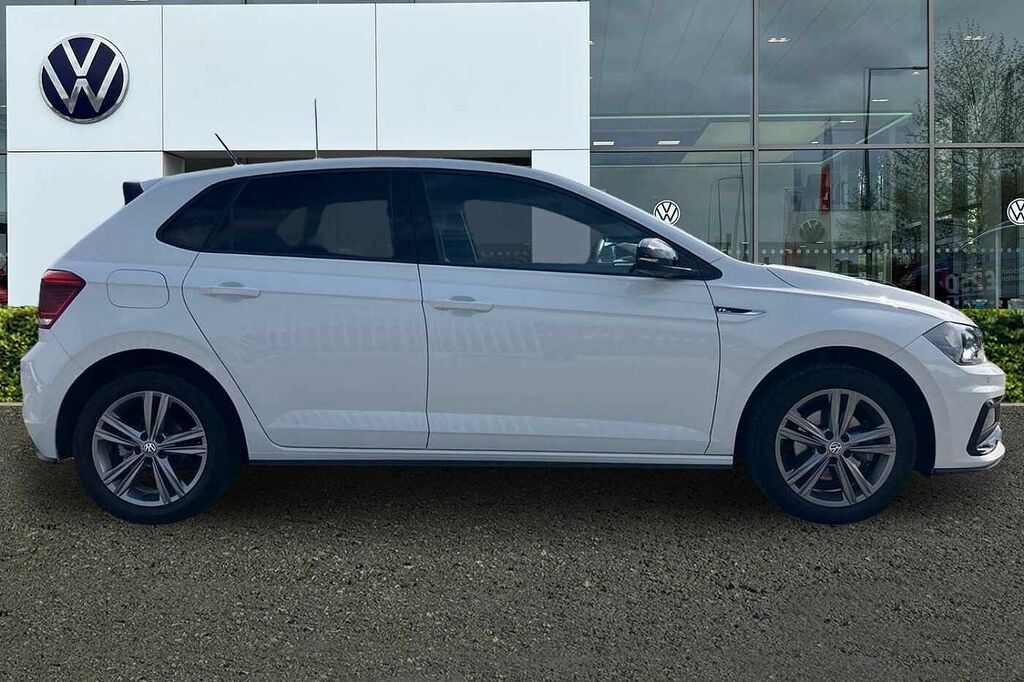 Volkswagen Polo 1.0 Tsi 115 R-line PF69XAG White #4