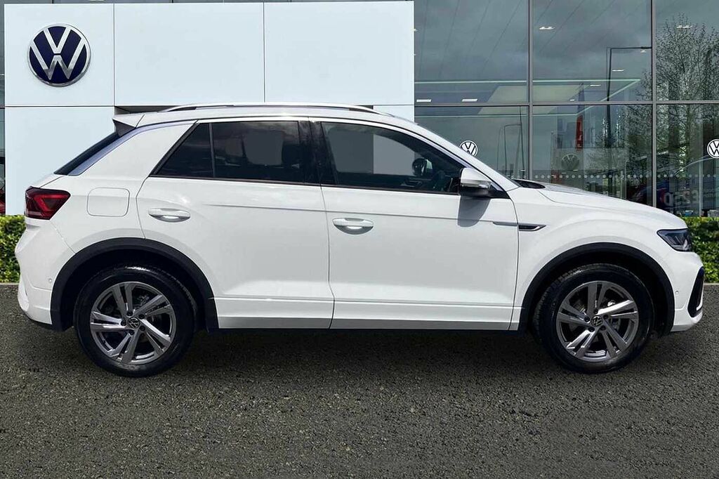 Volkswagen T-Roc 1.5 Tsi R-line Dsg DC25VPE White #4