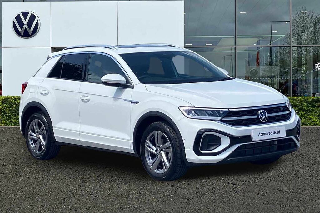 Volkswagen T-Roc 1.5 Tsi R-line Dsg White
