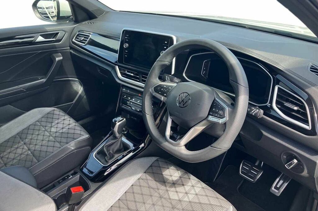 Volkswagen T-Roc 1.5 Tsi R-line Dsg DC25VPE White #6
