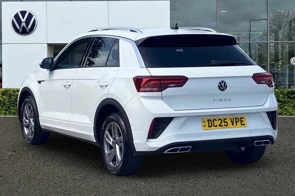 Volkswagen T-Roc 1.5 Tsi R-line Dsg DC25VPE White #3