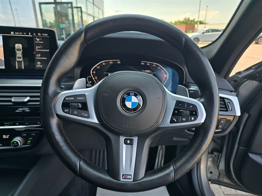 BMW 5 Series 530D M Sport Blue #30