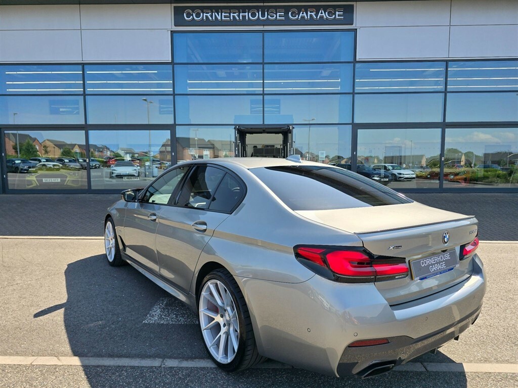 BMW 5 Series 530D M Sport Blue #12