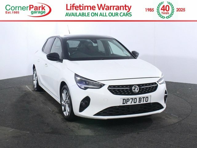 Vauxhall Corsa 1.2 Turbo Elite Nav Hatchback Euro White