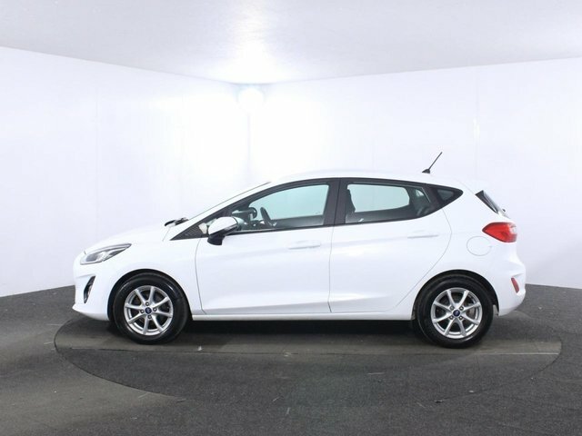 Ford Fiesta 1.0T Ecoboost Gpf Zetec Hatchback HW69EHB White #4