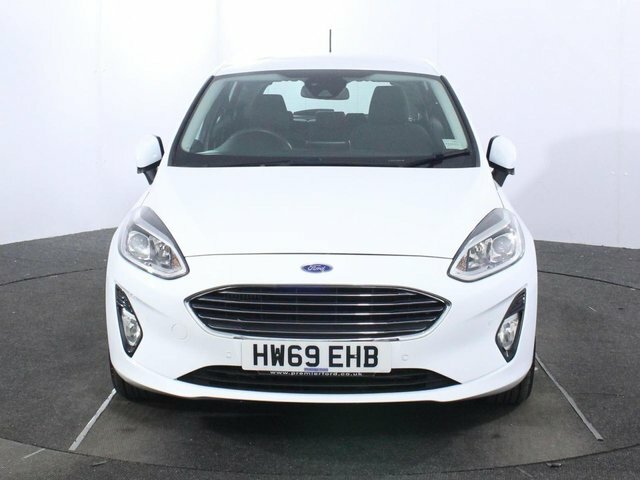 Ford Fiesta 1.0T Ecoboost Gpf Zetec Hatchback HW69EHB White #2