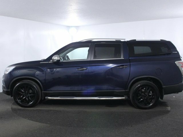 SsangYong Musso 2.2D Saracen Pickup Double Cab 4Wd Blue #4