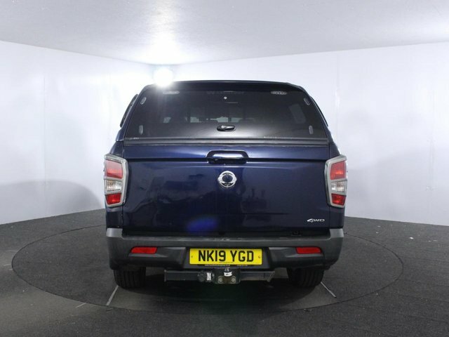 SsangYong Musso 2.2D Saracen Pickup Double Cab 4Wd Blue #6