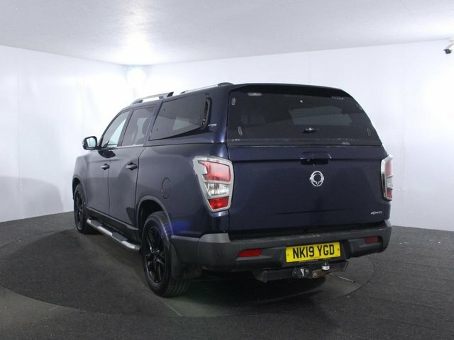 SsangYong Musso 2.2D Saracen Pickup Double Cab 4Wd Blue #5