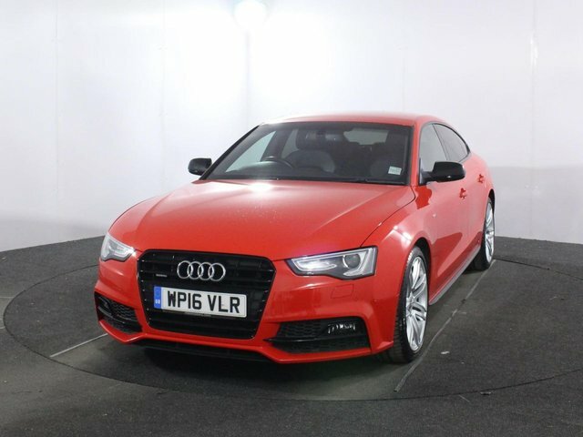 Audi A5 2.0 Tdi Black Edition Plus Sportback Ma Red #2