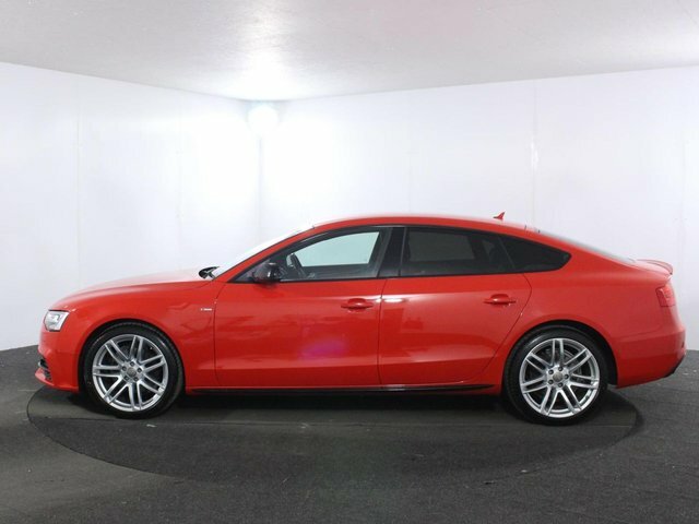 Audi A5 2.0 Tdi Black Edition Plus Sportback Ma Red #3