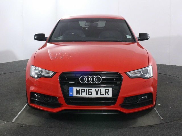 Audi A5 2.0 Tdi Black Edition Plus Sportback Ma Red