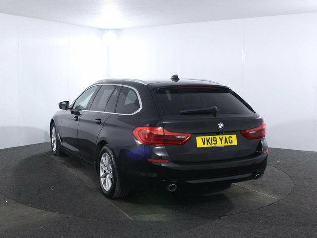 BMW 5 Series 2.0 520D Se Touring Euro 6 Ss VK19YAG Black #5