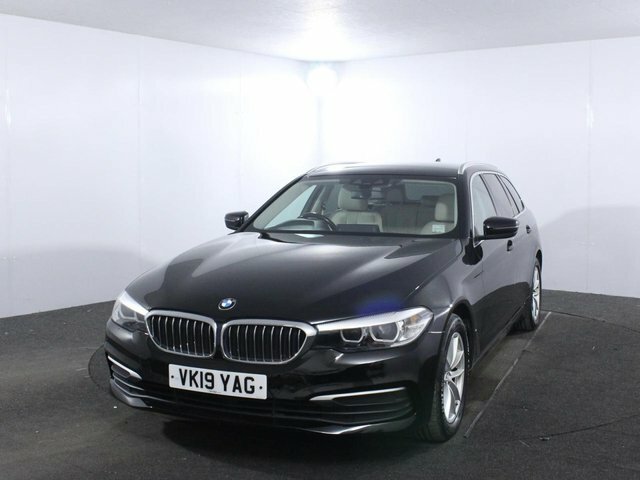 BMW 5 Series 2.0 520D Se Touring Euro 6 Ss VK19YAG Black #3