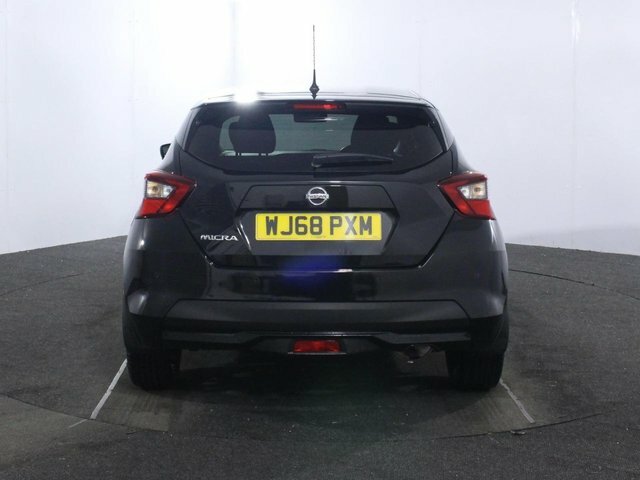 Nissan Micra 0.9 Ig-t Tekna Hatchback Euro 6 WJ68PXM Black #6