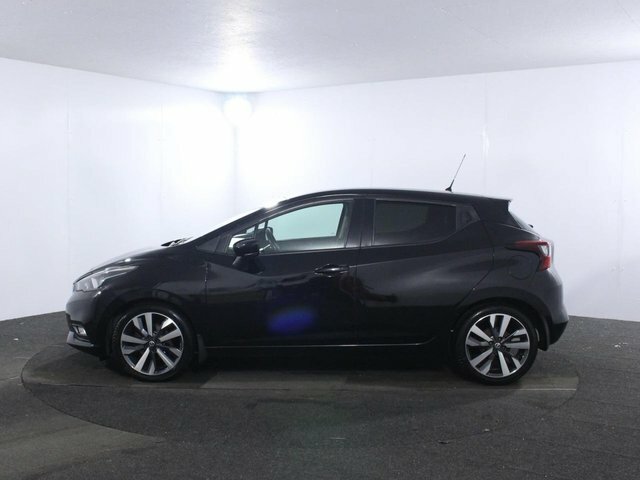 Nissan Micra 0.9 Ig-t Tekna Hatchback Euro 6 WJ68PXM Black #4