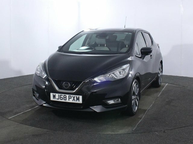 Nissan Micra 0.9 Ig-t Tekna Hatchback Euro 6 WJ68PXM Black #3