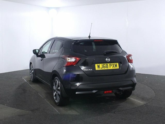 Nissan Micra 0.9 Ig-t Tekna Hatchback Euro 6 WJ68PXM Black #5