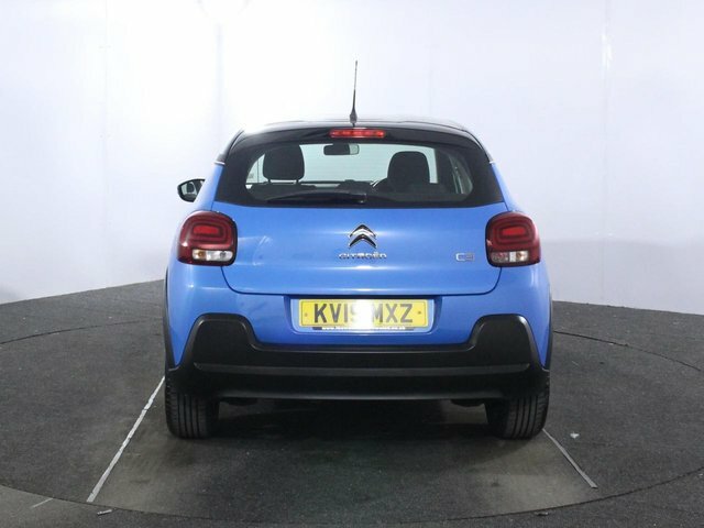 Citroen C3 1.2 Puretech Feel Hatchback Euro KV19MXZ Blue #6