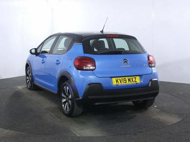 Citroen C3 1.2 Puretech Feel Hatchback Euro KV19MXZ Blue #5