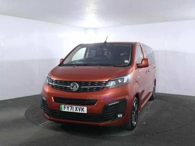 Vauxhall Vivaro 50Kwh Elite Mpv Lwb 8 Seat, 7.4 FY71XVK Red #3
