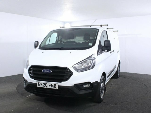 Ford Transit Custom 2.0 320 Ecoblue Leader Panel Van EK20FHB White #3