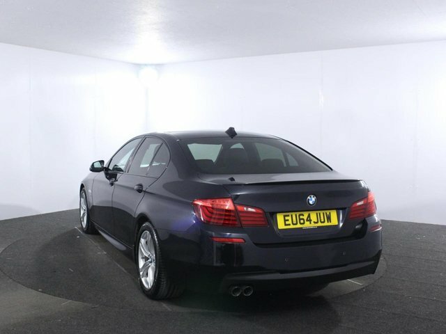 BMW 5 Series 2.0 520D M Sport Saloon Euro 6 S EU64JUW Black #5