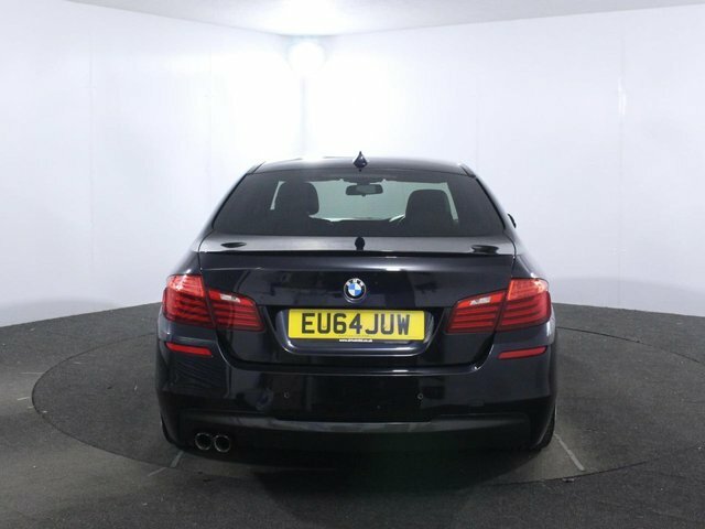 BMW 5 Series 2.0 520D M Sport Saloon Euro 6 S EU64JUW Black #6