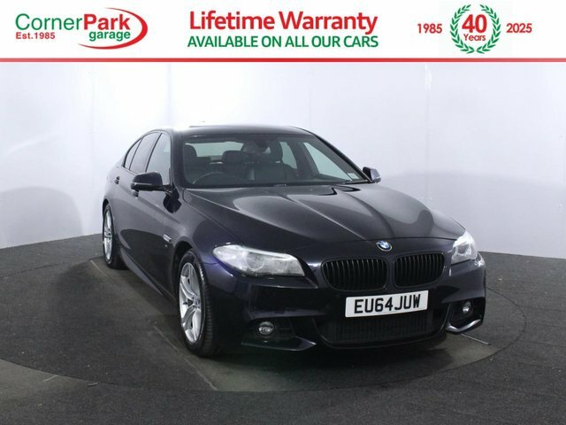 BMW 5 Series 2.0 520D M Sport Saloon Euro 6 S EU64JUW Black