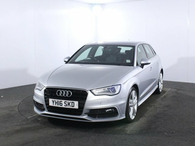 Audi A3 2.0 Tdi S Line Sportback S Tronic Euro Silver #3
