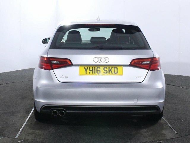 Audi A3 2.0 Tdi S Line Sportback S Tronic Euro Silver #6