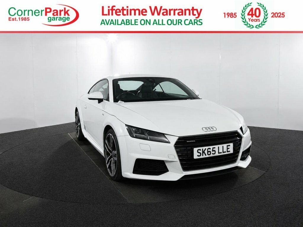 Audi TT 2.0 Tfsi S Line Coupe S Tronic Quattro White #2