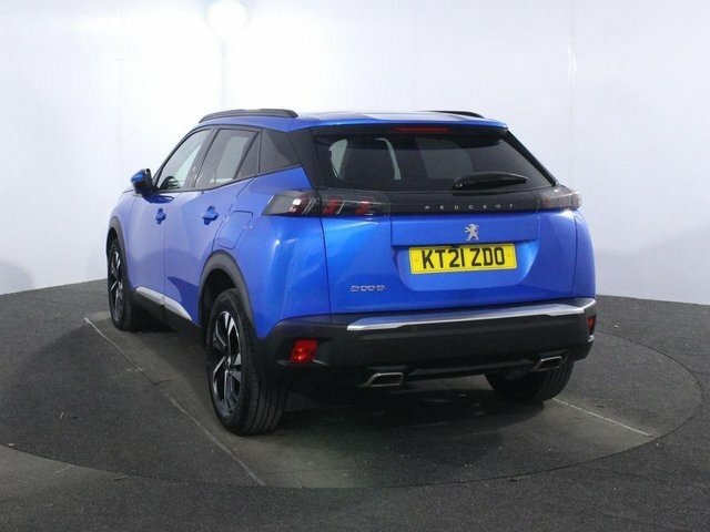 Peugeot 2008 1.2 Puretech Allure Premium Suv Eat Eur Blue #5