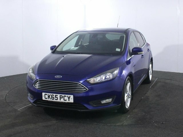 Ford Focus 1.0T Ecoboost Zetec Hatchback Eu CK65PCY Blue #3