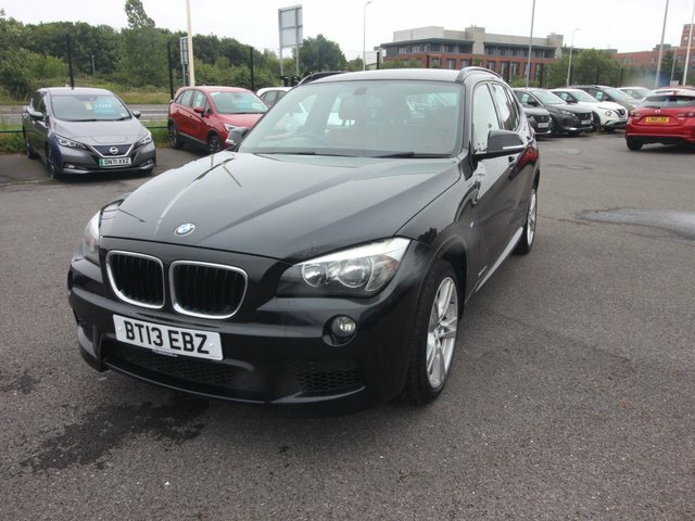 BMW X1 2.0 20D M Sport Suv Sdrive Euro Black #3