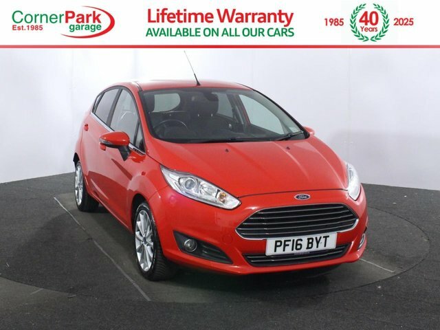 Ford Fiesta 1.0T Ecoboost Titanium X Hatchback Powe Red