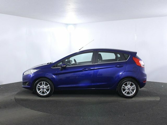 Ford Fiesta 1.0T Ecoboost Zetec Hatchback Eu BL65XFE Blue #4