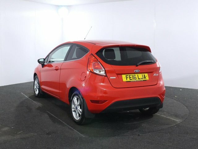 Ford Fiesta 1.0T Ecoboost Zetec Hatchback Eu Red #5
