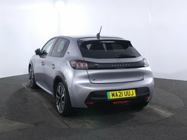 Peugeot e-208 50Kwh Gt Premium Hatchback 136 MA21UUJ Grey #5