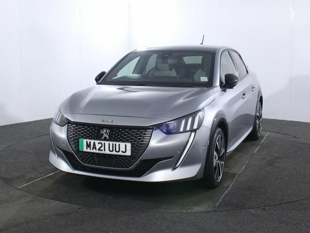 Peugeot e-208 50Kwh Gt Premium Hatchback 136 MA21UUJ Grey #3