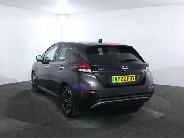 Nissan Leaf 39Kwh N-connecta Hatchback 150 WP22FOV Black #5