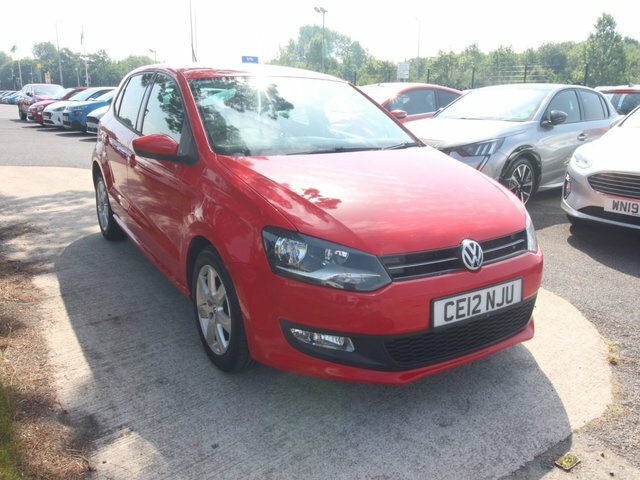 Volkswagen Polo 1.2 Match Hatchback Euro 5 60 P Red