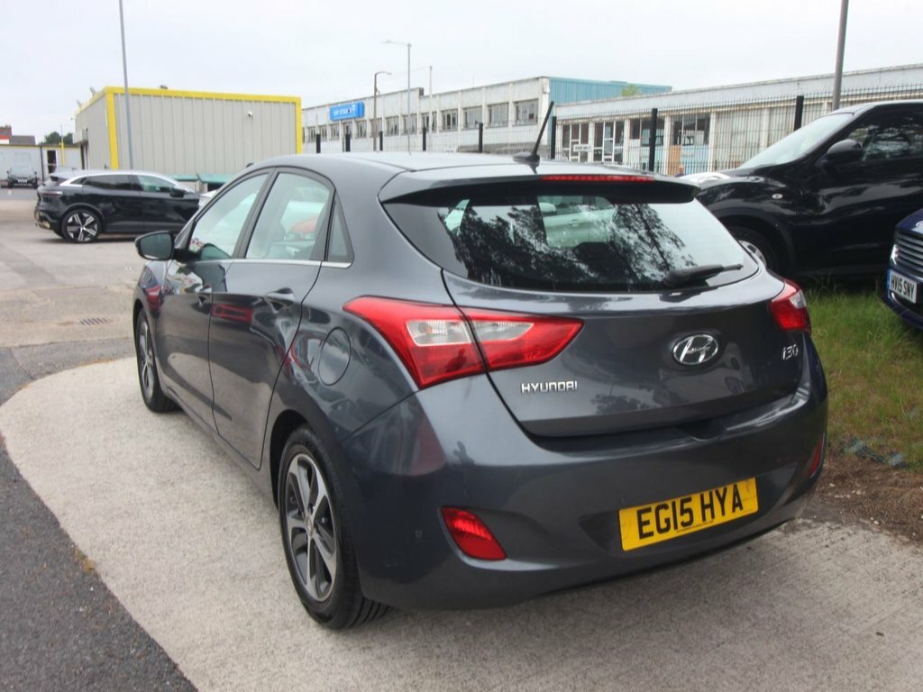 Hyundai I30 1.6 Crdi Blue Drive Se Nav Hatchback Dc Grey #25
