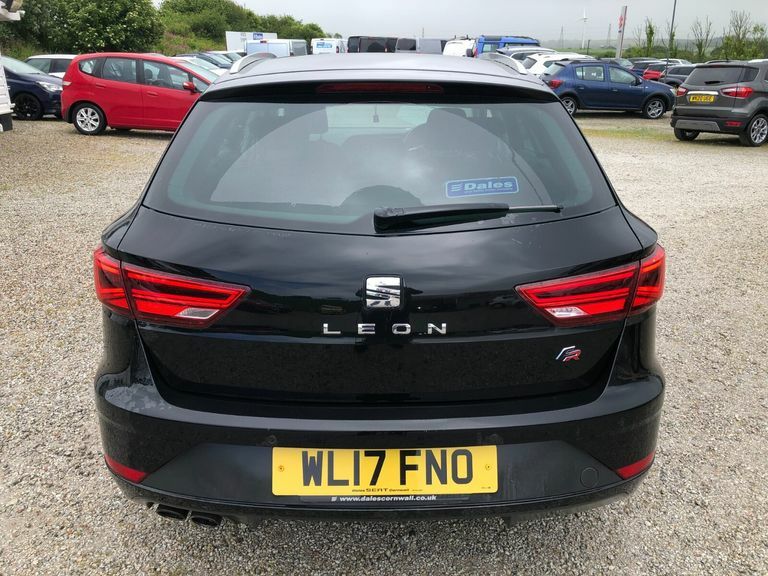 Seat Leon 1.4 Ecotsi 150 Fr Technology Estate WL17FNO Black #6