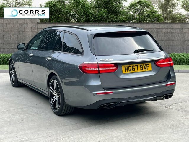 Mercedes-Benz E Class 3.0 E43 V6 Amg Premium Estate G-troni HG67BXF Grey #4