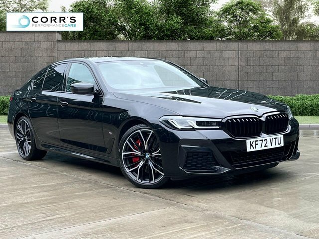BMW 5 Series 3.0 530D Mht M Sport Saloon Hybrid Step Black