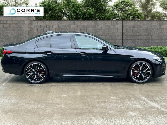 BMW 5 Series 3.0 530D Mht M Sport Saloon Hybrid Step Black #2