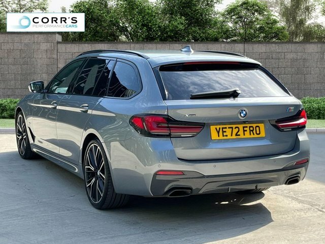 BMW 5 Series 2.0 520D Mht M Sport Touring Hybrid Ste Grey #4