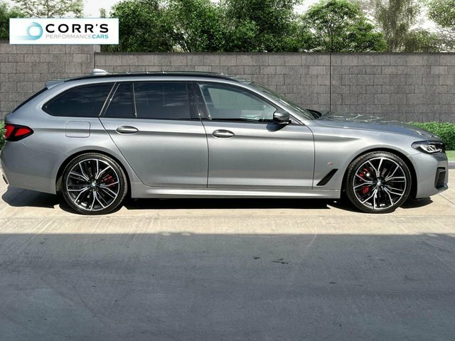 BMW 5 Series 2.0 520D Mht M Sport Touring Hybrid Ste Grey #2